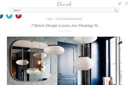 Article by Chairish on 7 Hotels Design Lovers are Flocking to including Lokal Hotel Old City