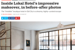 An article by curbed philly - Inside Lokal Hotel's impressive makeover in before-after photos