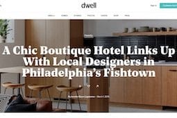 Dwell article on Lokal Fishtown in 2019